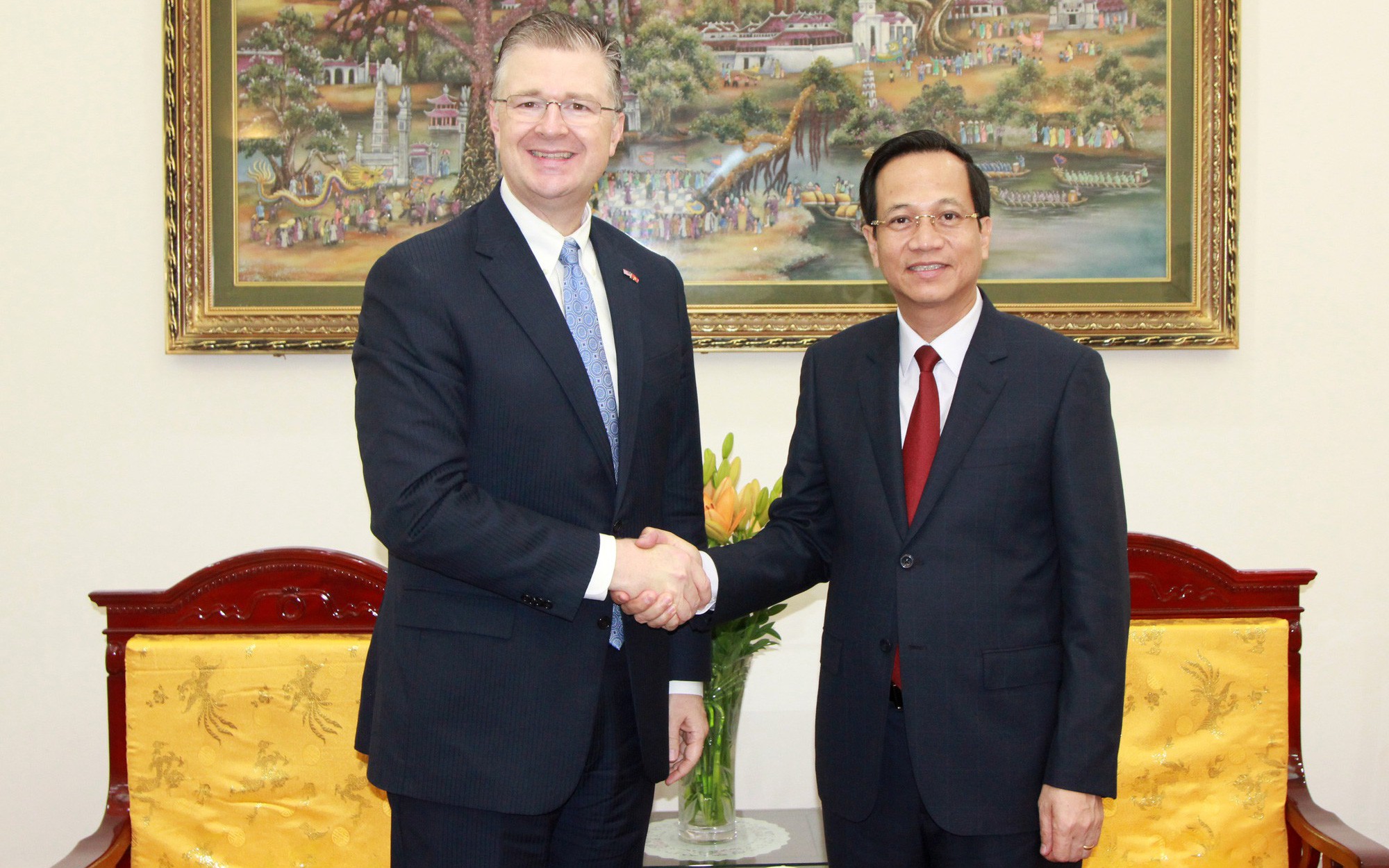 Minister Dao Ngoc Dung receives United States’ Ambassador to Vietnam